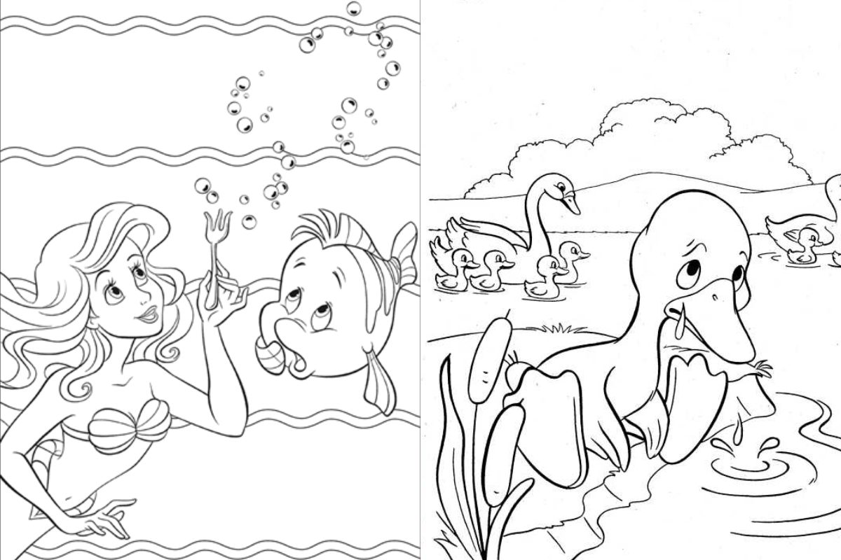 How Coloring Pages Bring Hans Christian Andersen’s Stories to Life